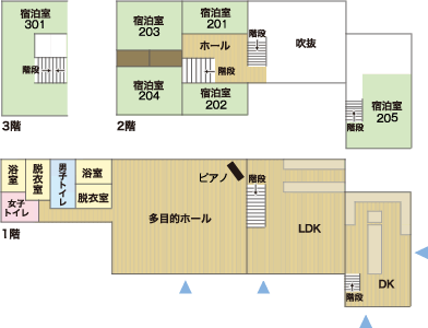 カナディアンログハウス展開図